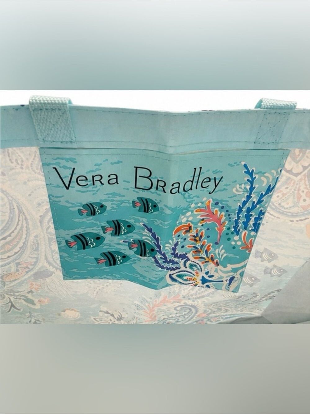 NWT Vera Bradley Market Tote Spring 21 Medley - Picture 3 of 4